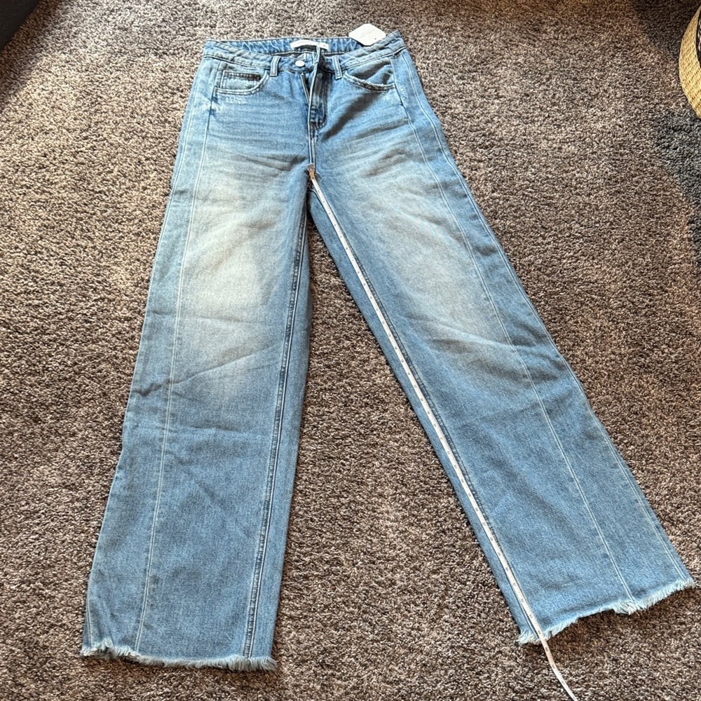 Altar'd State Light Blue Flare Jeans